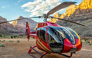 Grand Canyon Celebration Helicopter Landing Tour + Picnic + Limo + Strip tour