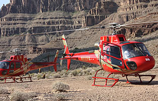 Grand Canyon Over The Edge Helicopter Landing Tour