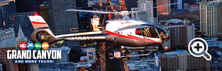 Las Vegas Strip helicopter night flight tours