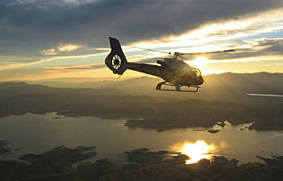 Grand Canyon Celebration Sunset Helicopter Landing Tour + Picnic + Limo + Strip tour
